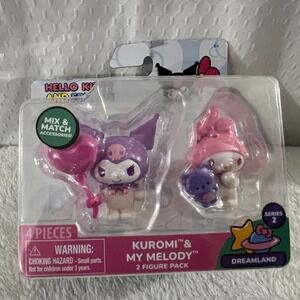 Hello Kitty and Friends Series 2 Dreamland 2-Figure Pack: Kuromi and My Melody